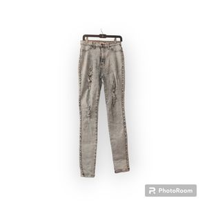 Vibrant size 15 juniors denim jeans